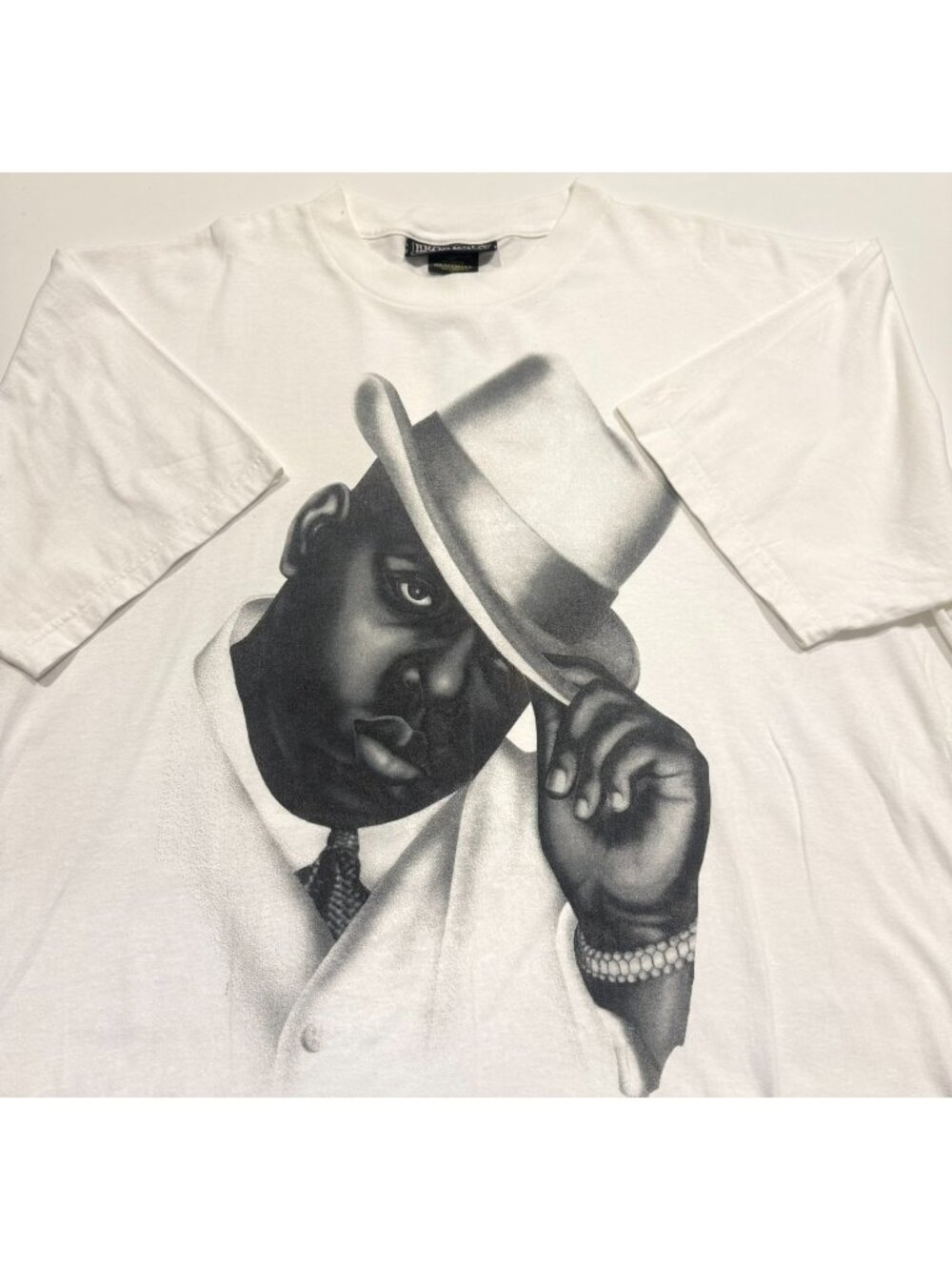Vintage 2000s Biggie Smalls Notorious BIG Brooklyn Mint Rap T-shirt 2XL 2005